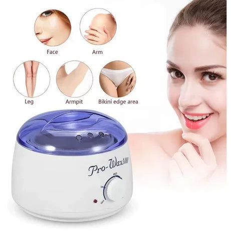 Pro Wax 100 Professional Hair Removal Wax Heater , Painless at Home Hair Remover Wax Warmer Machine ,Pro Wax Hair Removal Heater Machine Perfect use for Body Face Eyebrow Legs,